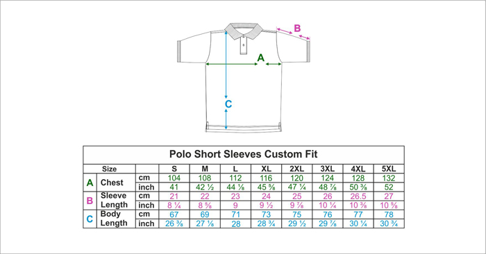 Polo sweater 2024 size chart